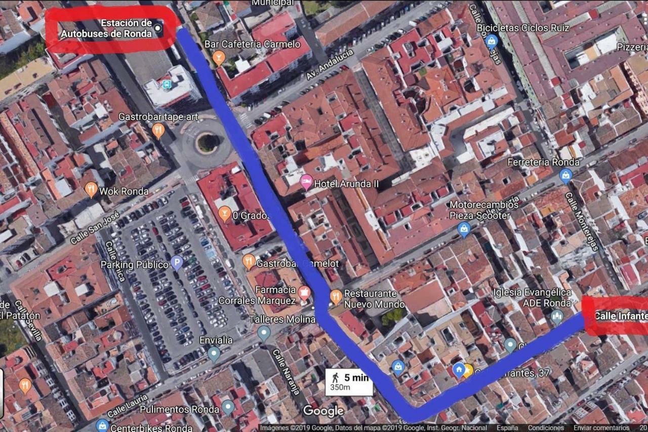 Loft Centrico En Ronda Cercano Al Tajo Y Plaza De Toros Con Wifi Y Parking Opcional Exteriör bild
